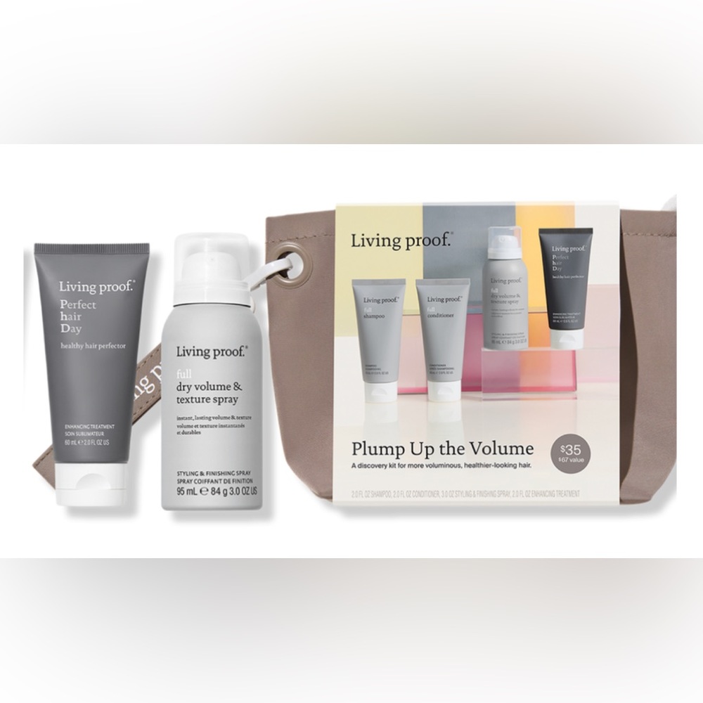 LIVING PROOF 2 Piece Plump Up the Volume Kit
